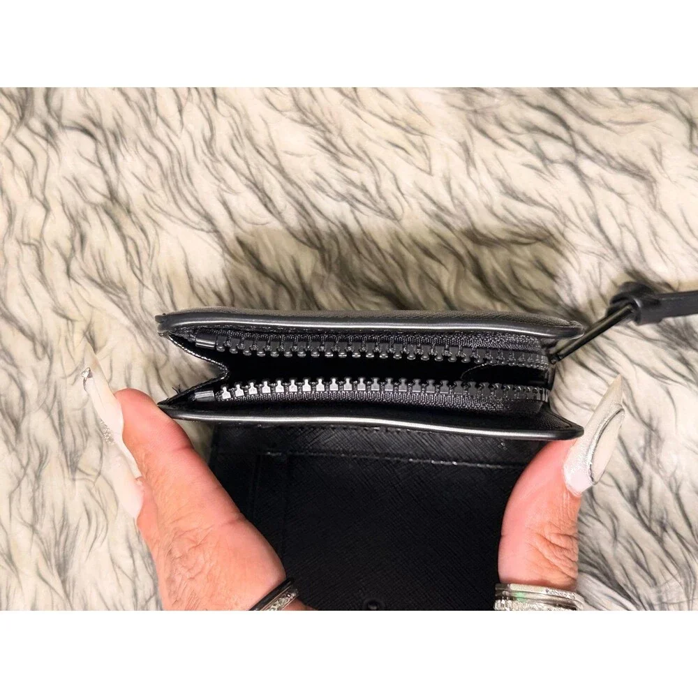 Marc Jacobs Snapshot Dtm Wallet - Black Saffiano Leather